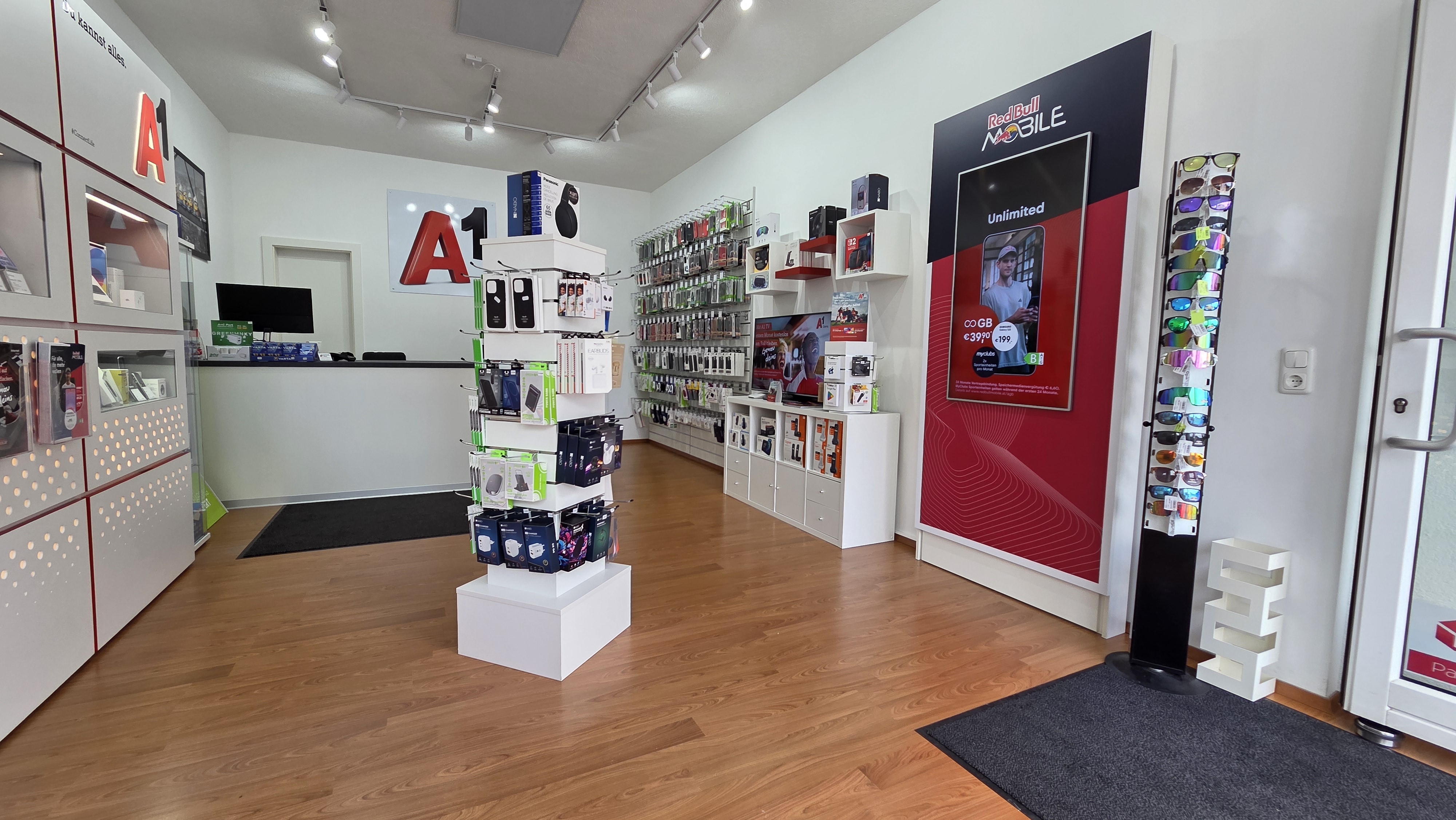 A1 Store Innsbruck Empfang